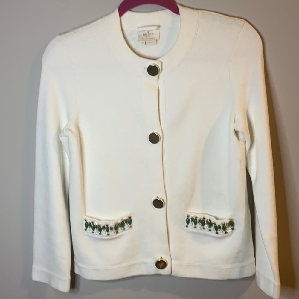 Kate spade ivory cardigan